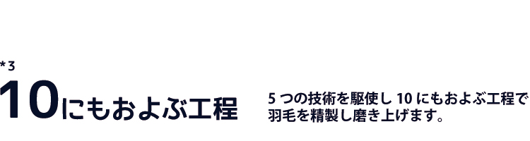 HARUO工程 10にもおよぶ工程